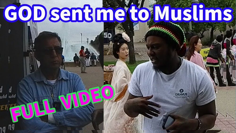God sent me to Muslims/FULL VIDEO/BALBOA PARK